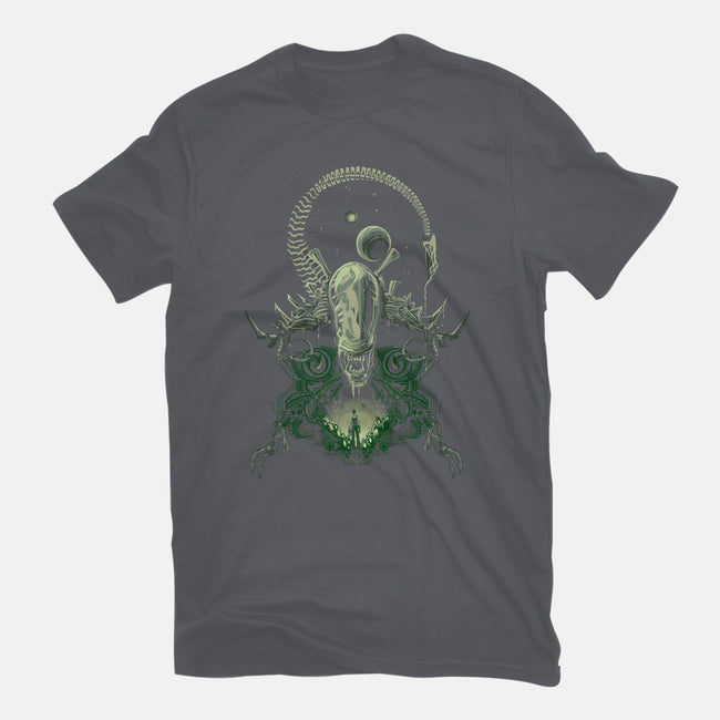 Alien's Nightmare-mens heavyweight tee-Harantula