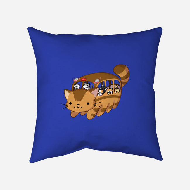 All Aboard-none removable cover throw pillow-kpcomix