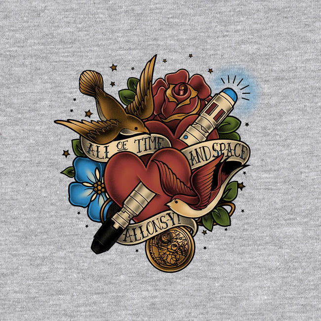 All of Time and Space Tattoo-youth crew neck sweatshirt-MeganLara