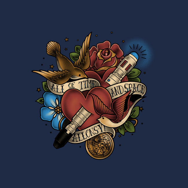 All of Time and Space Tattoo-womens basic tee-MeganLara