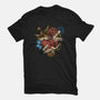 All of Time and Space Tattoo-womens fitted tee-MeganLara