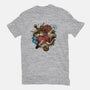All of Time and Space Tattoo-womens fitted tee-MeganLara