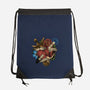 All of Time and Space Tattoo-none drawstring bag-MeganLara