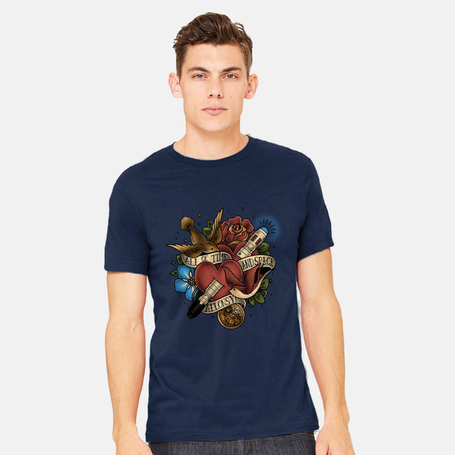 All of Time and Space Tattoo-mens heavyweight tee-MeganLara