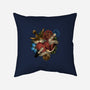 All of Time and Space Tattoo-none removable cover w insert throw pillow-MeganLara