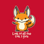 All The Fox-none removable cover w insert throw pillow-Licunatt
