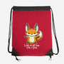 All The Fox-none drawstring bag-Licunatt