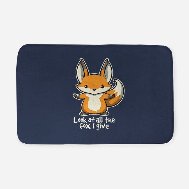 All The Fox-none memory foam bath mat-Licunatt