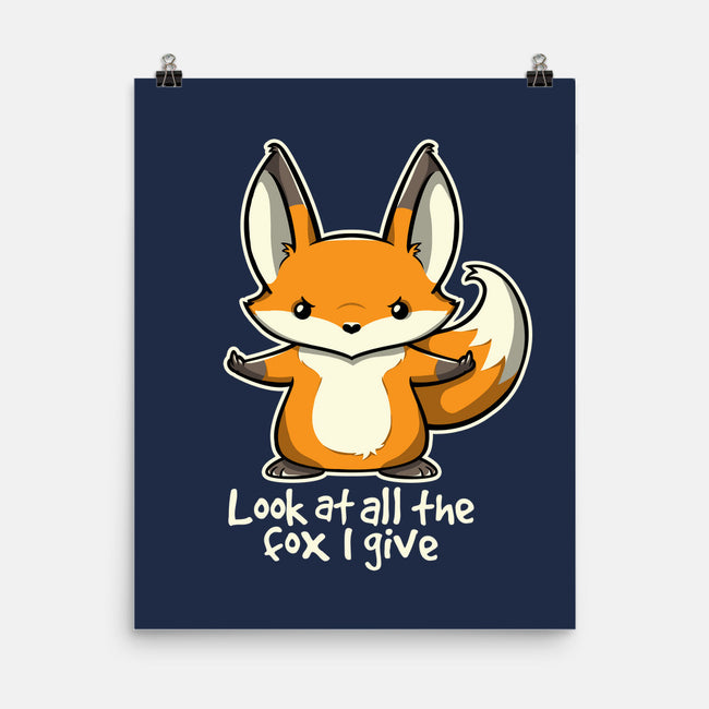 All The Fox-none matte poster-Licunatt