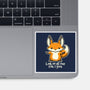 All The Fox-none glossy sticker-Licunatt