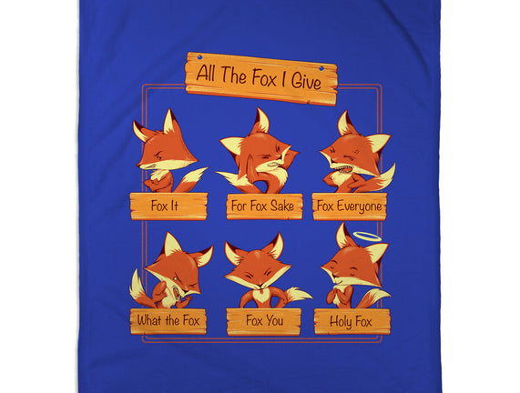 All The Fox I Give