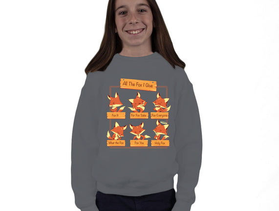 All The Fox I Give