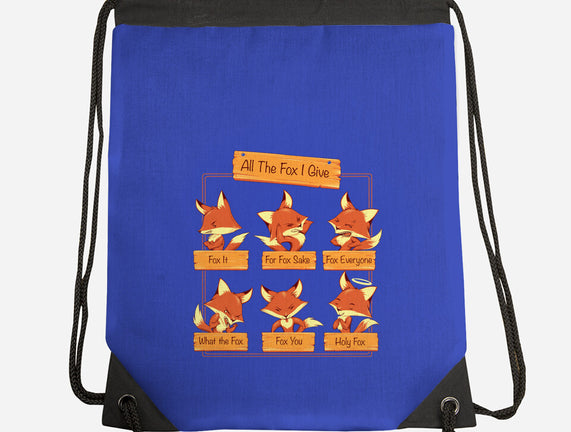 All The Fox I Give