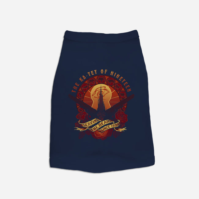 All Things Serve the Beam-dog basic pet tank-MeganLara