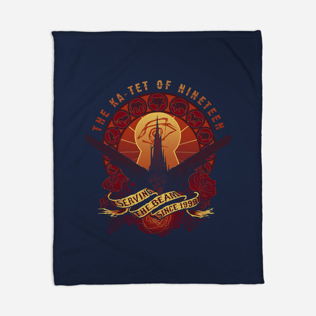 All Things Serve the Beam-none fleece blanket-MeganLara