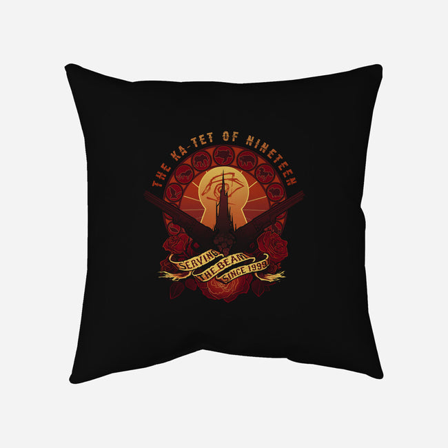 All Things Serve the Beam-none removable cover throw pillow-MeganLara