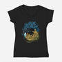 Alpha Battle-womens v-neck tee-alemaglia