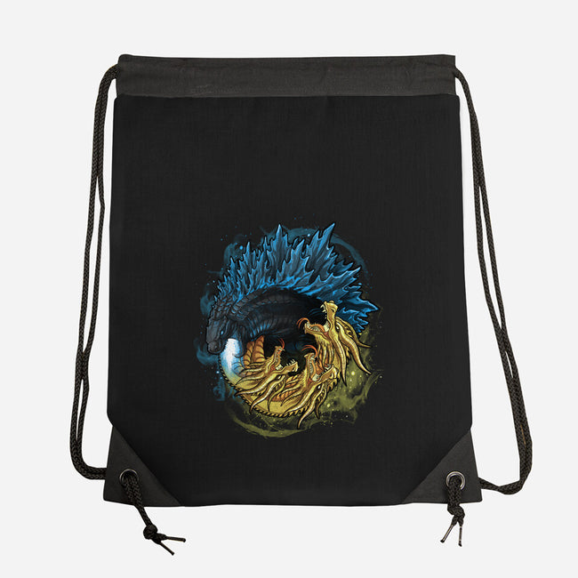 Alpha Battle-none drawstring bag-alemaglia