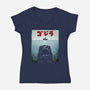 Alpha Predator-womens v-neck tee-ninjaink