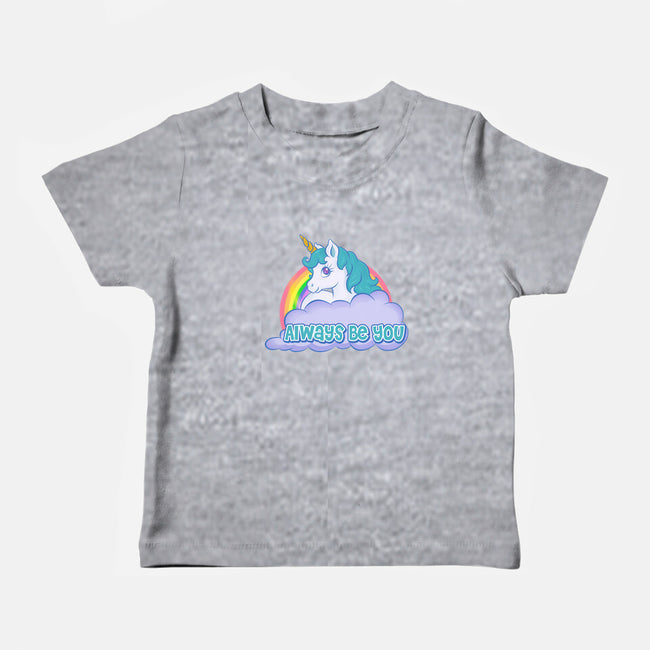 Always Be You-baby basic tee-Ellador