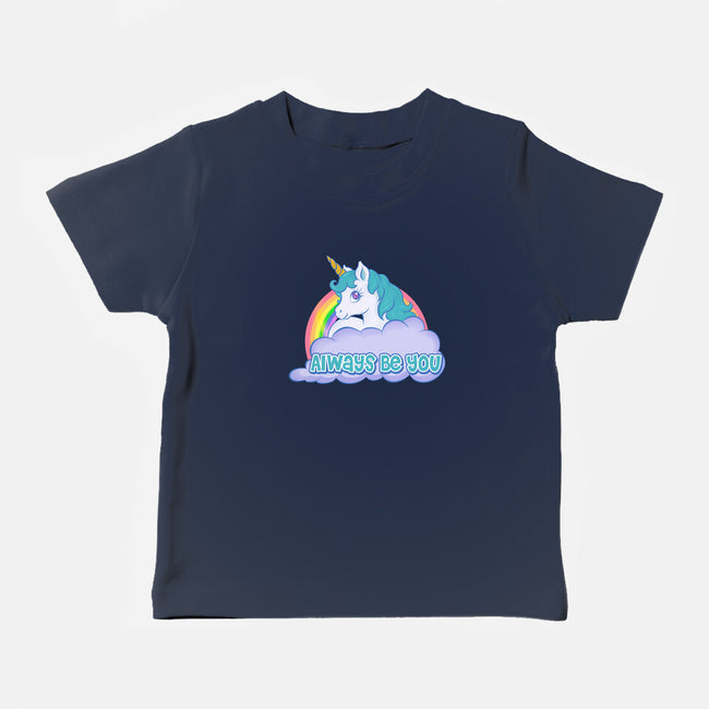 Always Be You-baby basic tee-Ellador