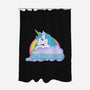Always Be You-none polyester shower curtain-Ellador