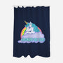 Always Be You-none polyester shower curtain-Ellador