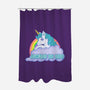 Always Be You-none polyester shower curtain-Ellador