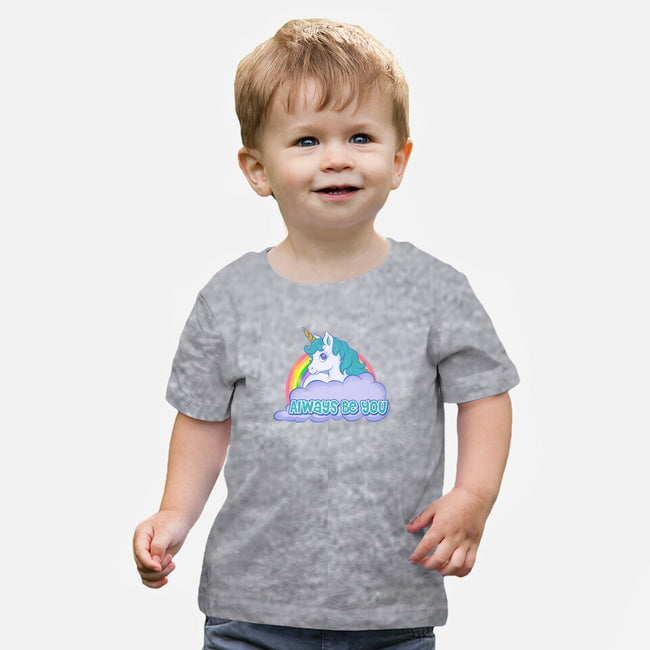 Always Be You-baby basic tee-Ellador