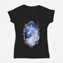 Am I The Last-womens v-neck tee-shavostars