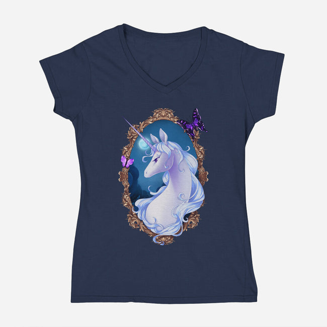 Am I The Last-womens v-neck tee-shavostars