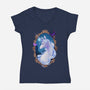 Am I The Last-womens v-neck tee-shavostars