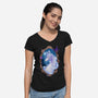 Am I The Last-womens v-neck tee-shavostars