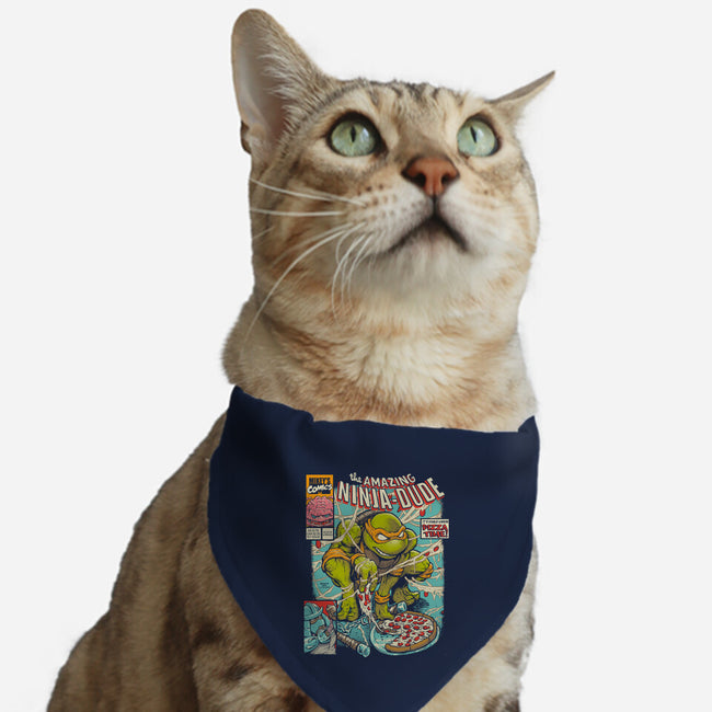 Amazing Ninja Dude-cat adjustable pet collar-DonovanAlex