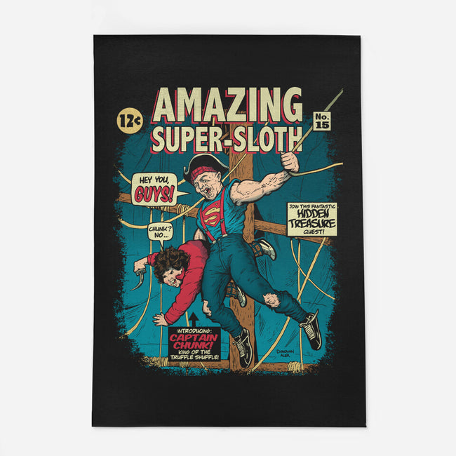 Amazing Super Sloth-none outdoor rug-DonovanAlex