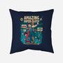 Amazing Super Sloth-none non-removable cover w insert throw pillow-DonovanAlex