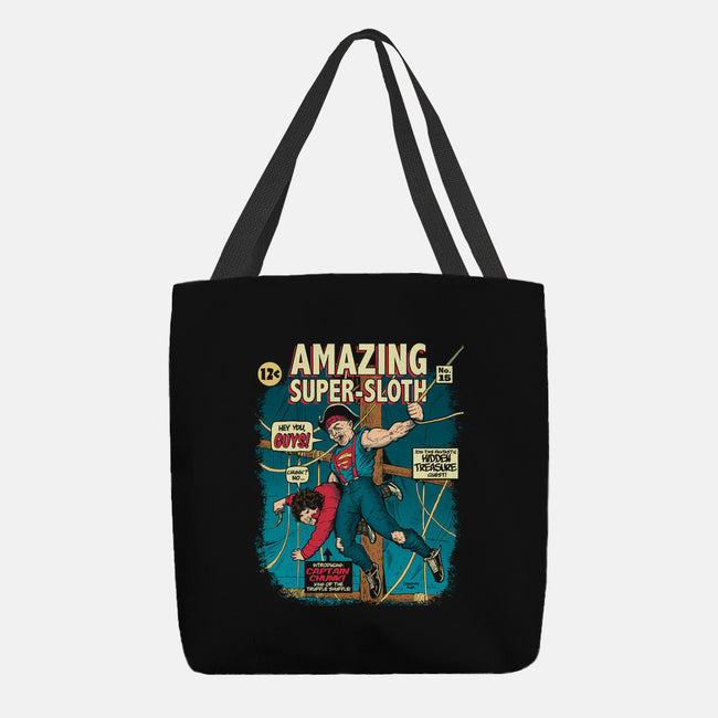 Amazing Super Sloth-none basic tote-DonovanAlex