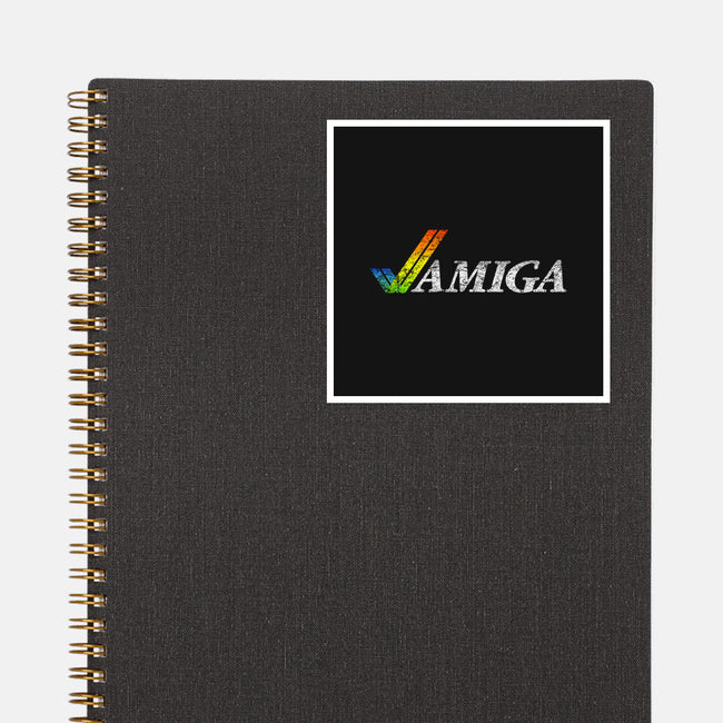 Amiga-none glossy sticker-MindsparkCreative