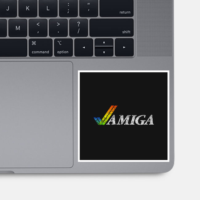 Amiga-none glossy sticker-MindsparkCreative