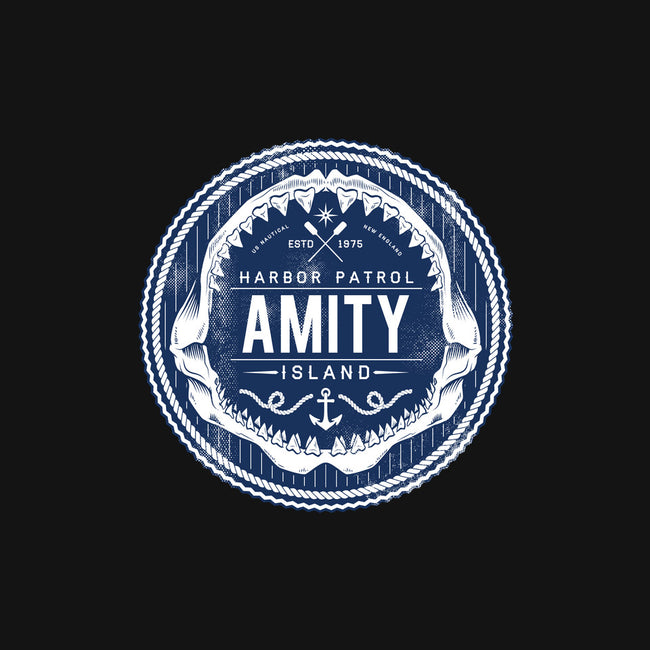 Amity Island Harbor Patrol-mens heavyweight tee-Nemons