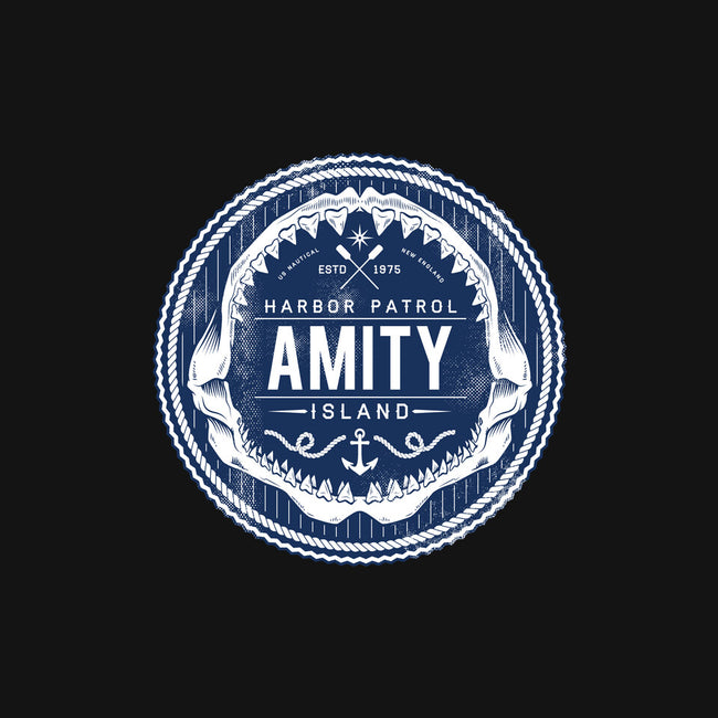 Amity Island Harbor Patrol-womens v-neck tee-Nemons