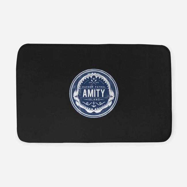 Amity Island Harbor Patrol-none memory foam bath mat-Nemons