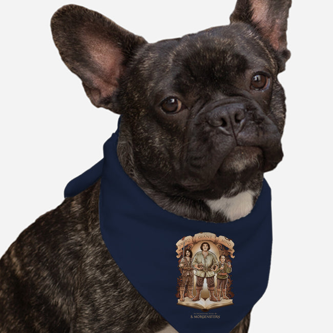 An Inconceivable Story-dog bandana pet collar-saqman