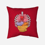 Anatomicat-none removable cover w insert throw pillow-tobefonseca