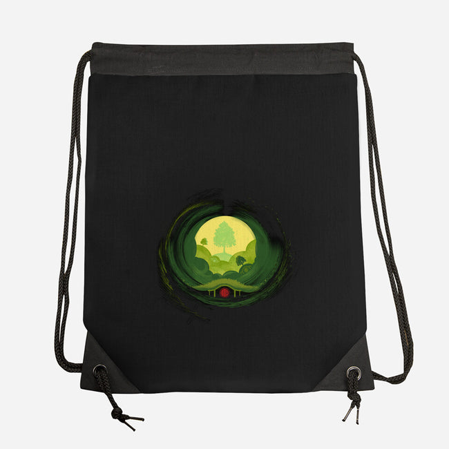 And Back Again-none drawstring bag-AlynSpiller