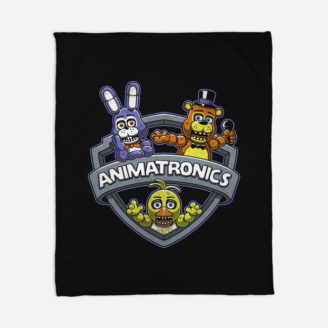 Animatronic Maniacs-none fleece blanket-adho1982