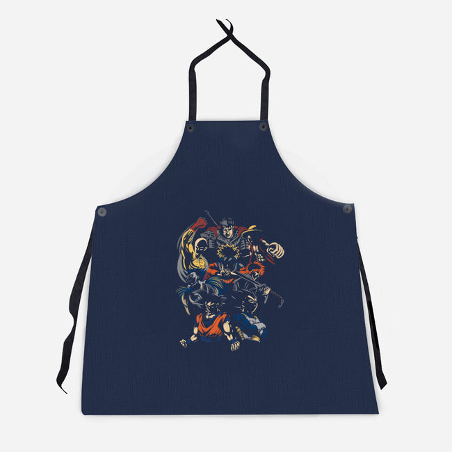 Anime Invincible Team-unisex kitchen apron-Legendary Phoenix