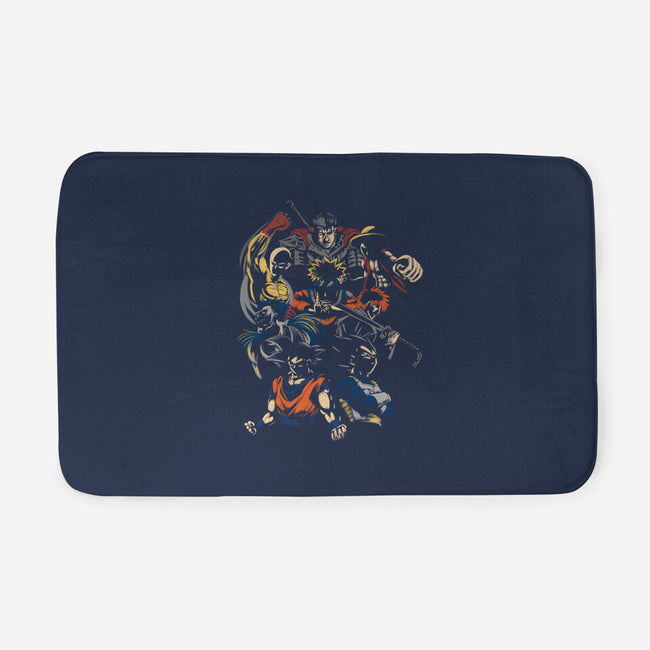 Anime Invincible Team-none memory foam bath mat-Legendary Phoenix