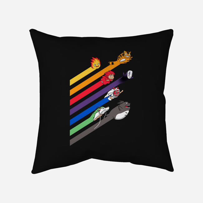 Anime Streak-none removable cover w insert throw pillow-vp021