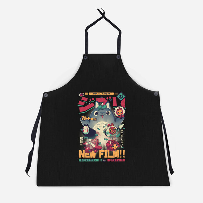 Animezine-unisex kitchen apron-yankenpop